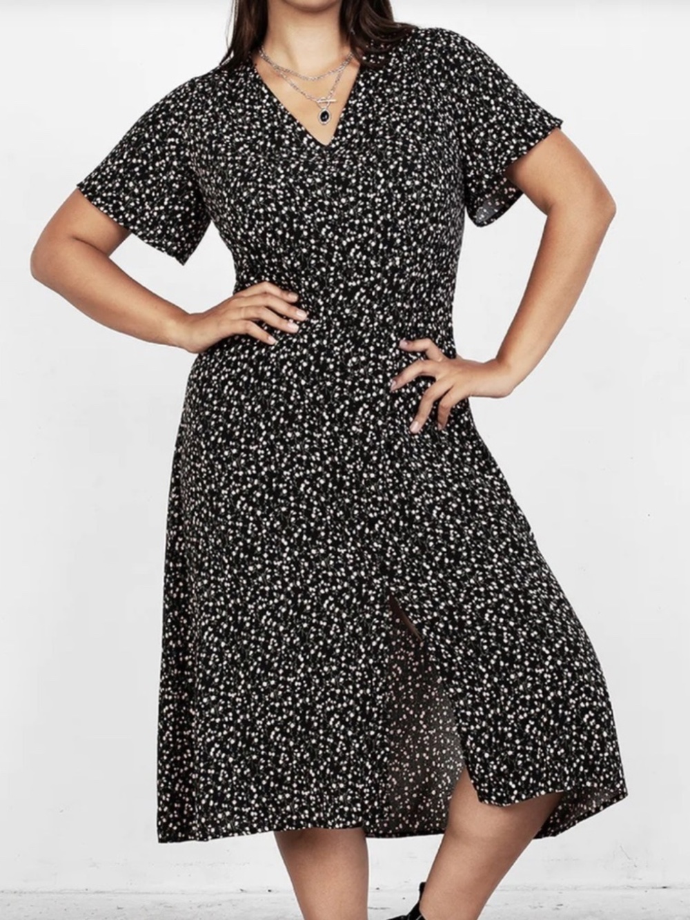 Disturbia Valley Midi Dress